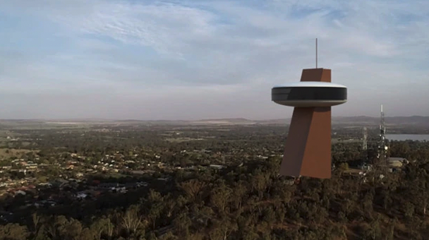 In 2020 Dan pitched an idea for a Wagga Info Spire on Willans Hill. 