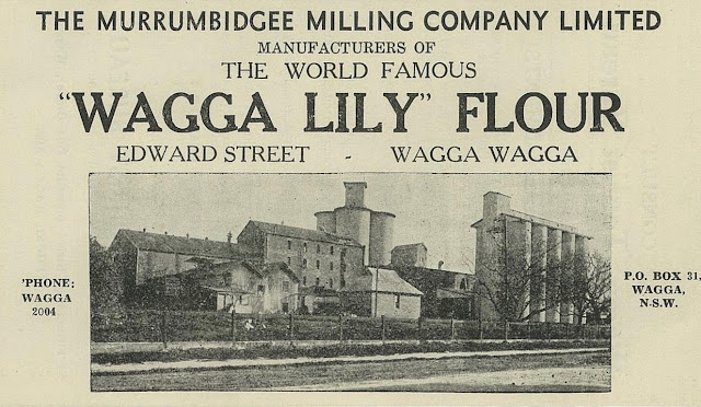 Murrumbidgee Wagga Lily Flour Mill. 