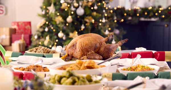 The year our Christmas chicken turned pink