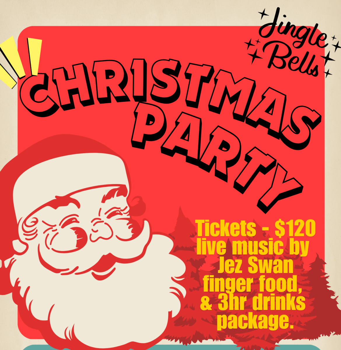 Christmas party poster