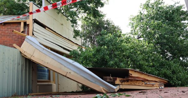 Yenda hit by 'mini-tornado' as clean up continues