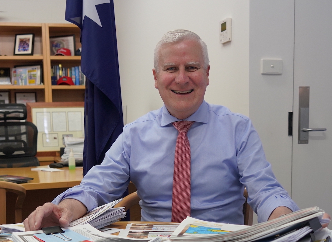 Member for Riverina Michael McCormack.