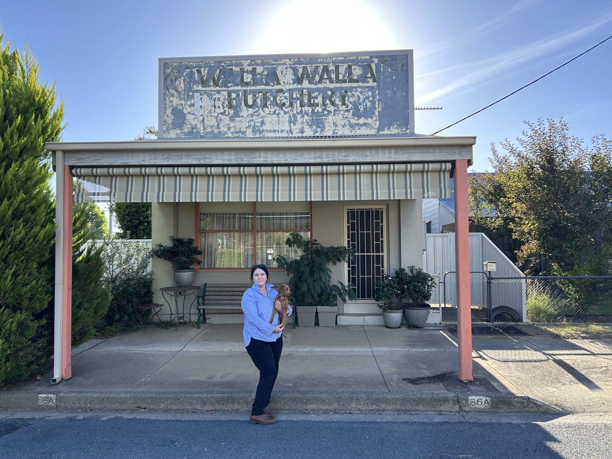 Trish Fulford lives directly opposite the new development in another historical building that was renovated. She fears the new development will detract from the local area and hopes the old bakery building can be saved. 