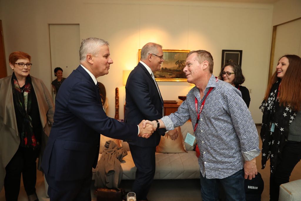 Riverina MP Michael McCormack welcomed Jibra'il Omar (Timothy Weeks) back to Australia in 2019. 