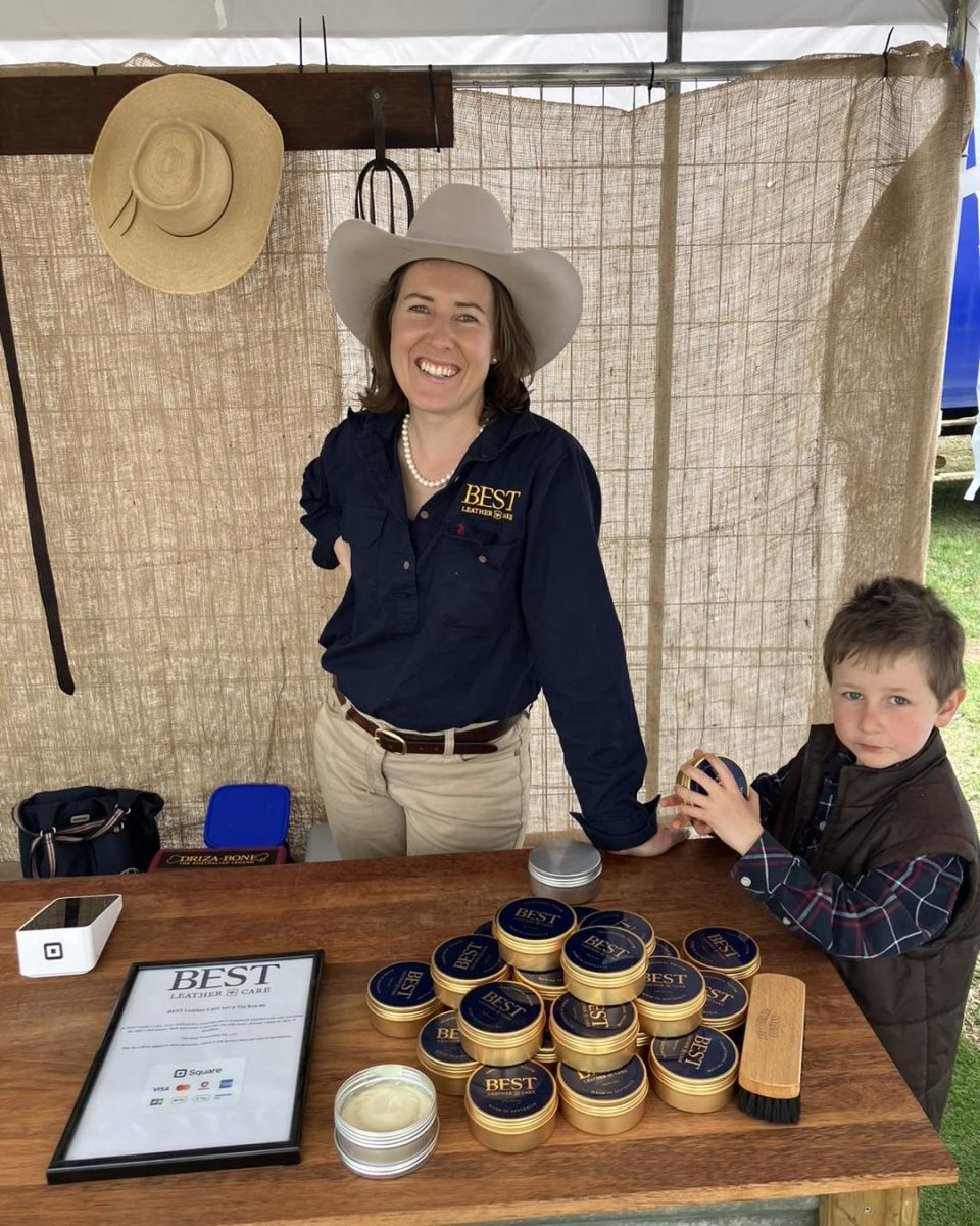 Nat Corbett says it was important to them to have the green and gold Australian Made logo added to their branding to make it "crystal clear" to customers that it was a 100 per cent homegrown product.