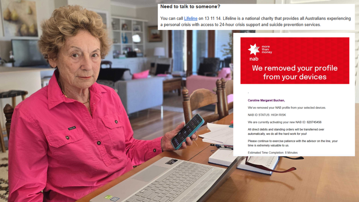 Caroline Buchan fell victim to a highly elaborate scam.