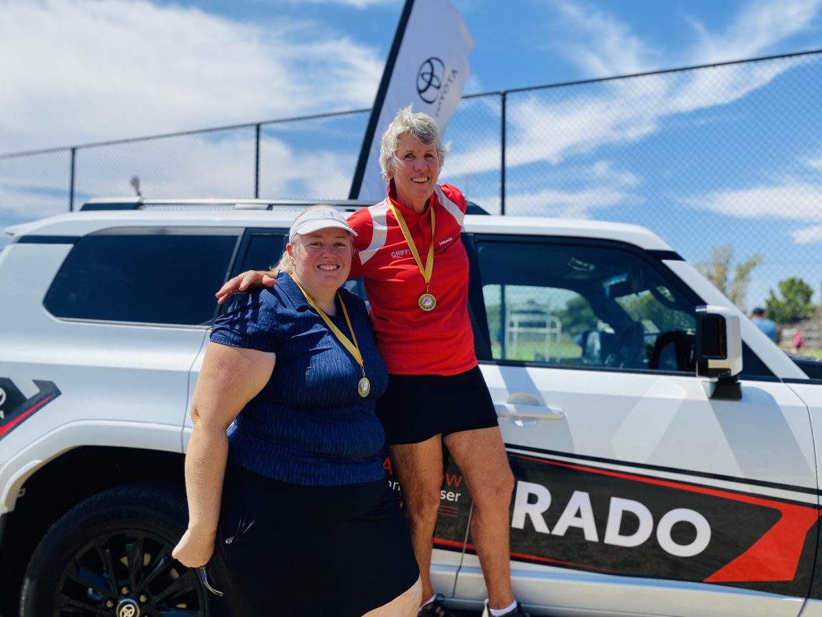 Two women on a Prado