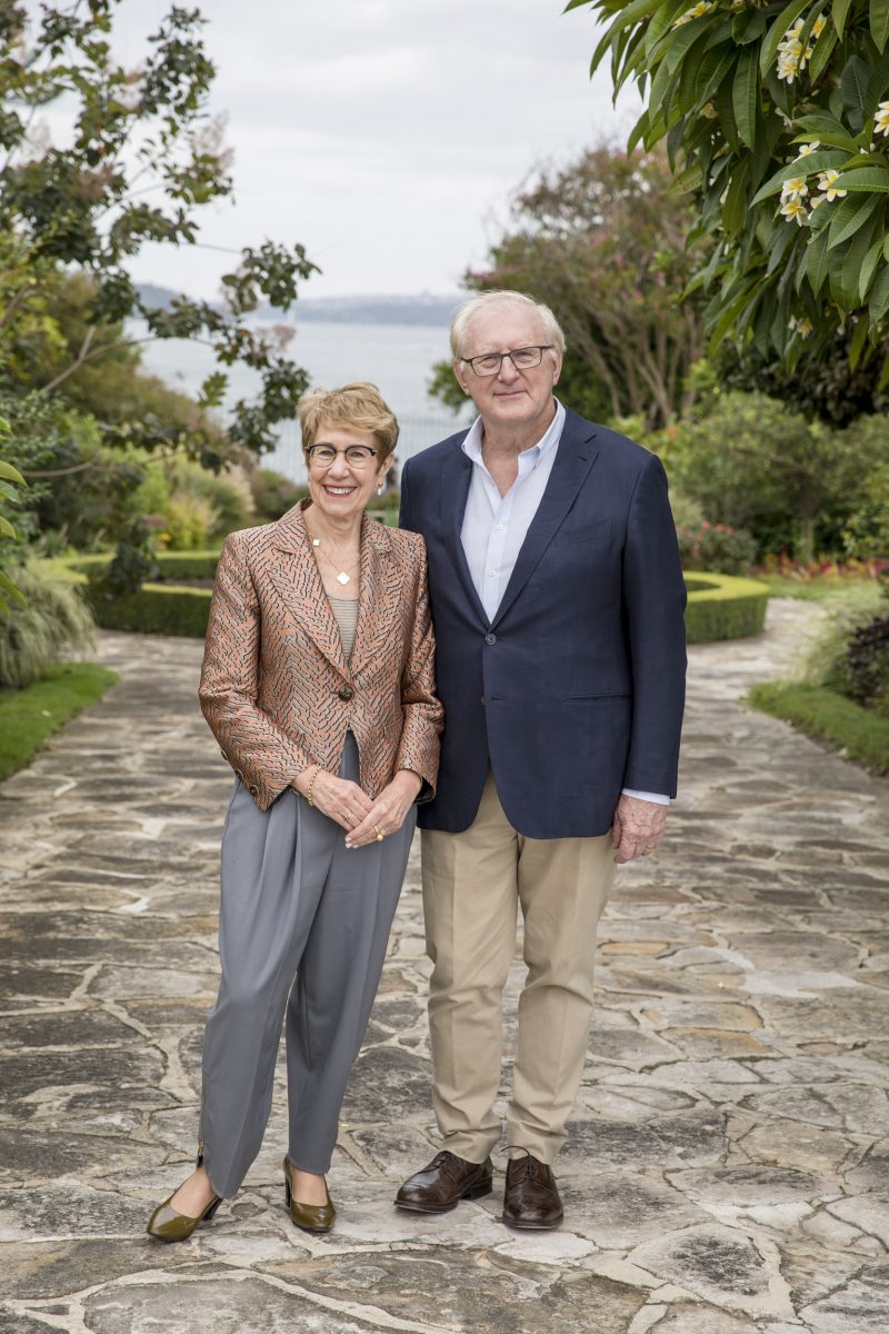 old couple in bush 