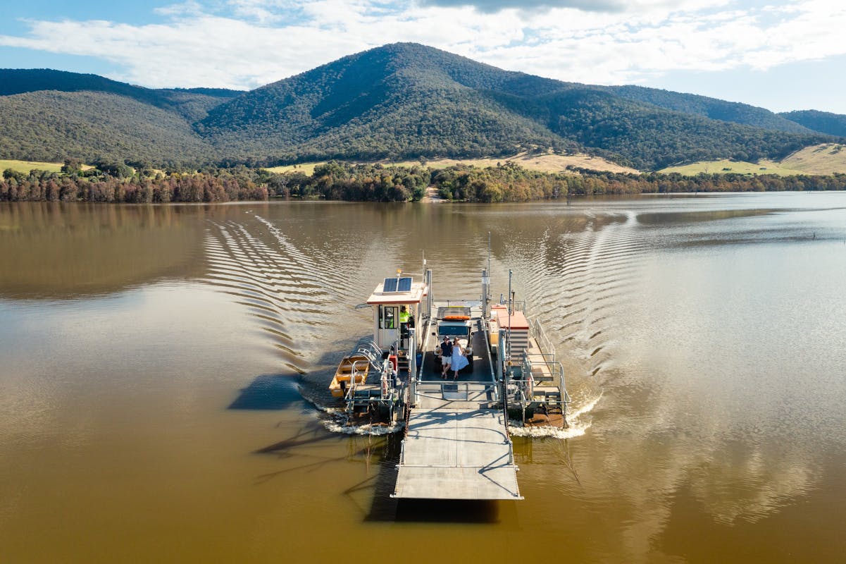 The Wymah Ferry is out of action due to repairs needed on damaged tracks, with Transport for NSW advising it is only a temporary closure and there are detours in place. 