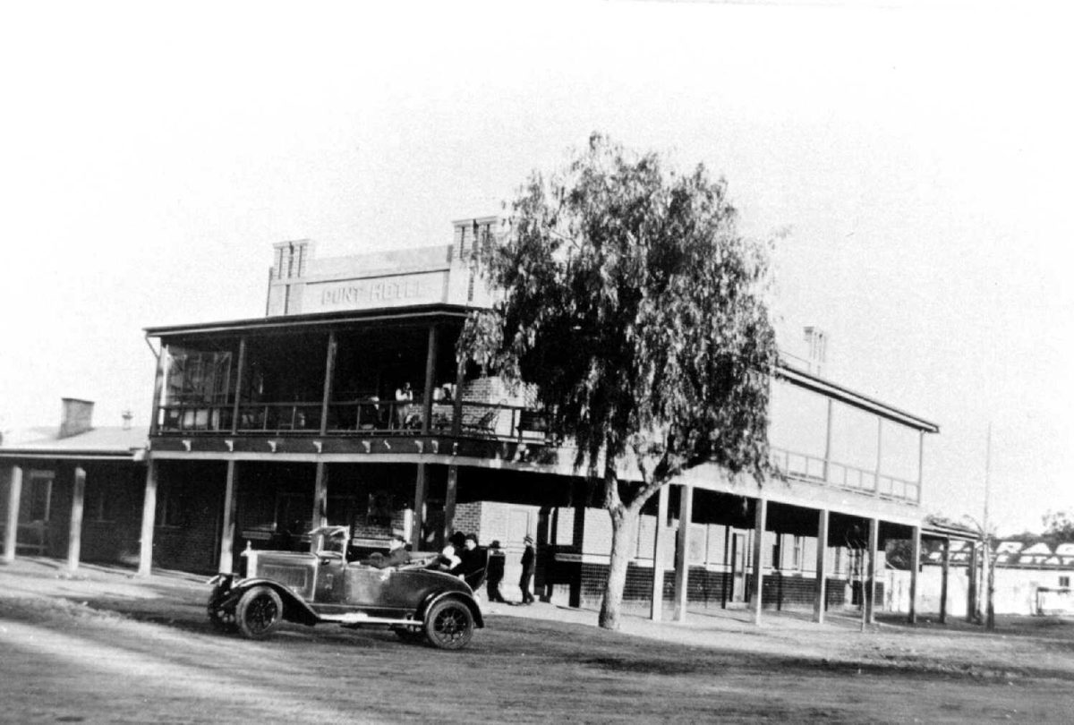 Old photo of pub