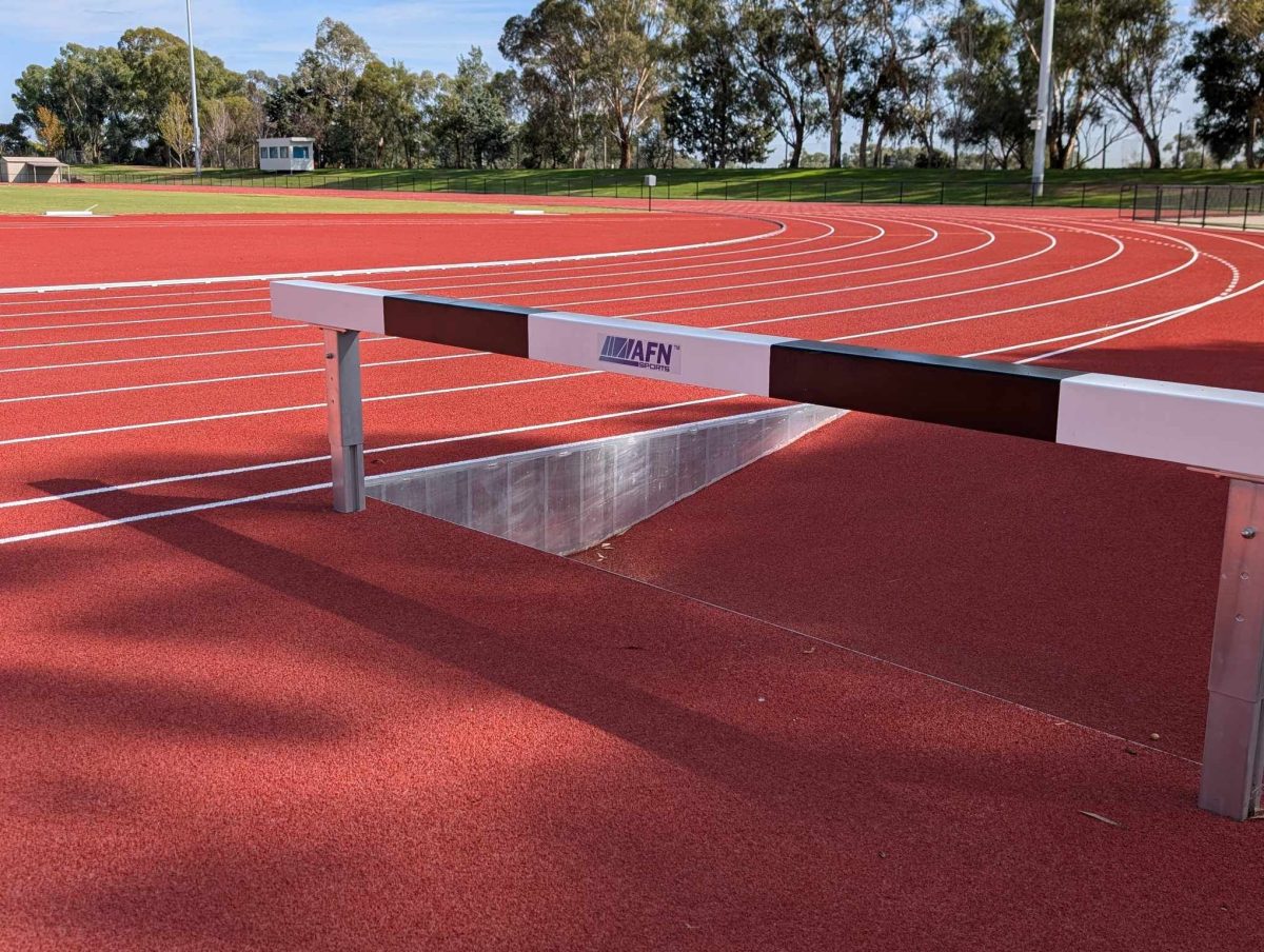 The Bill Jacob Athletics Centre has received a $5 million facelift that includes a new track surface and upgraded field event facilities. 