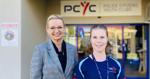 Federal MP pledges $185,000 for fit-out of new Griffith PCYC gym not yet built