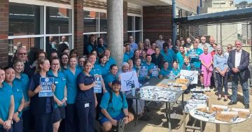 Wagga psychologists, pharmacists and other health workers walk off the job, protesting work pressures