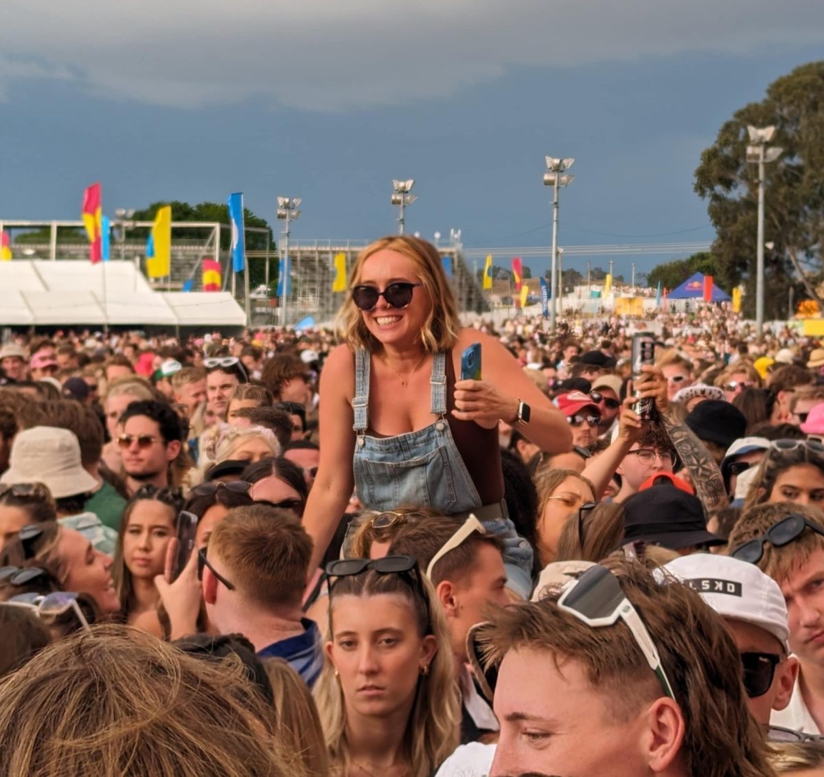 festival crowd