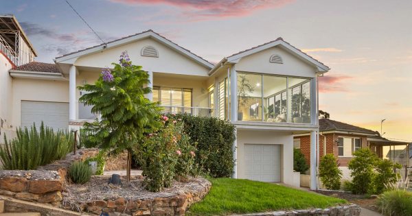 This elevated Turvey Park home offers stunning views and versatile living spaces