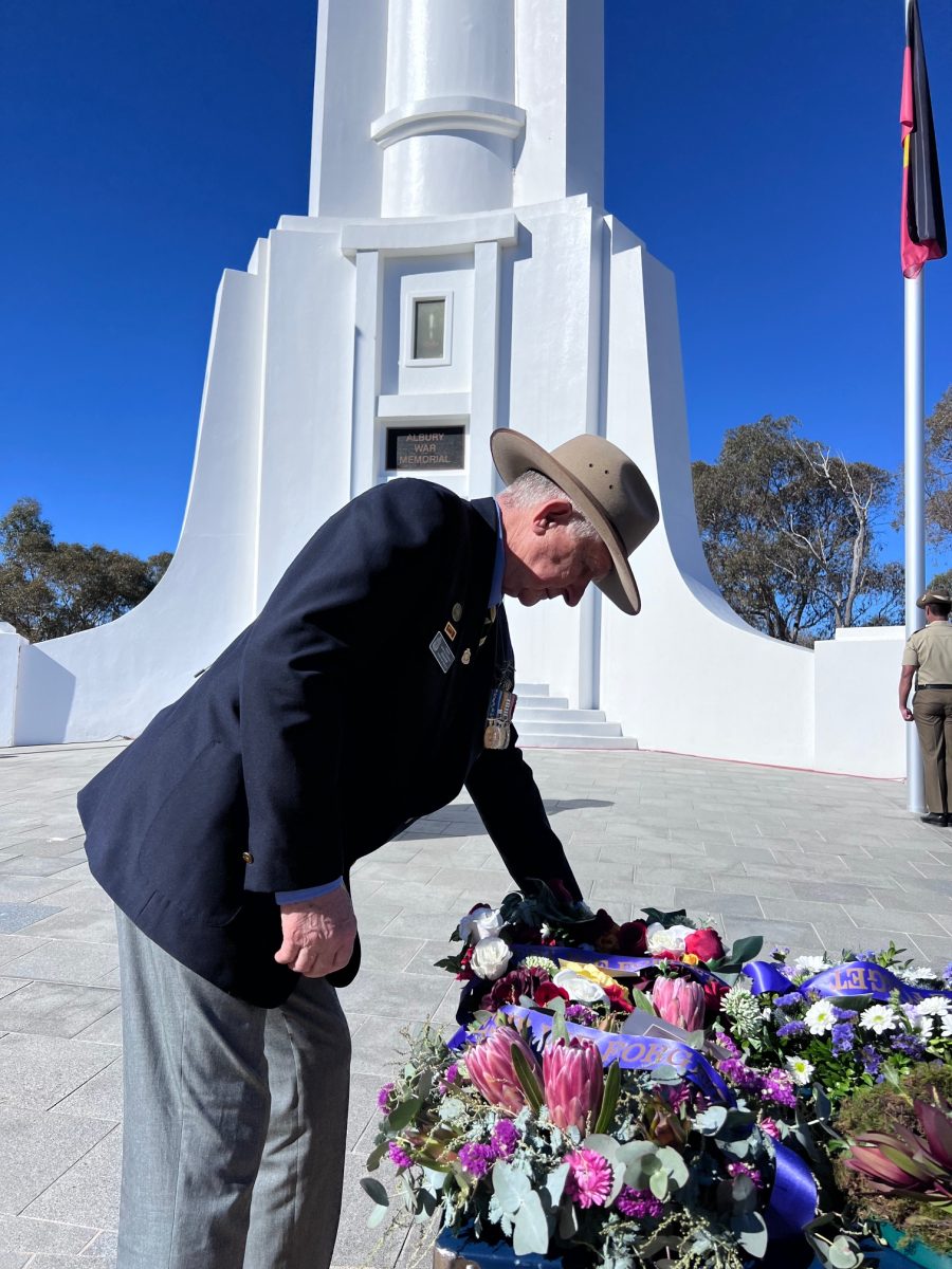 Albury RSL sub-Branch president Graham Docksey says the evening Anzac Day service to celebrate The Monument's 100th anniversary is an event not to be missed.