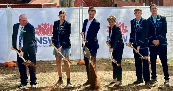 Demerged Griffith high schools to get new halls and be renamed imminently