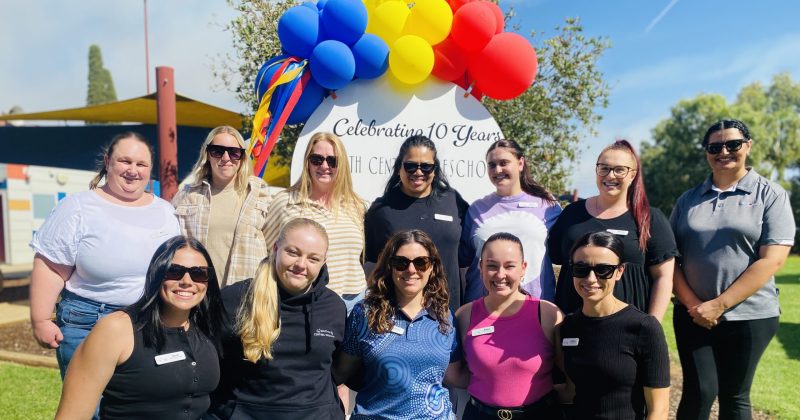Griffith Central Preschool celebrates 10 years of operation