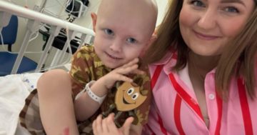 Wagga community gathers behind Eden in support of his cancer journey