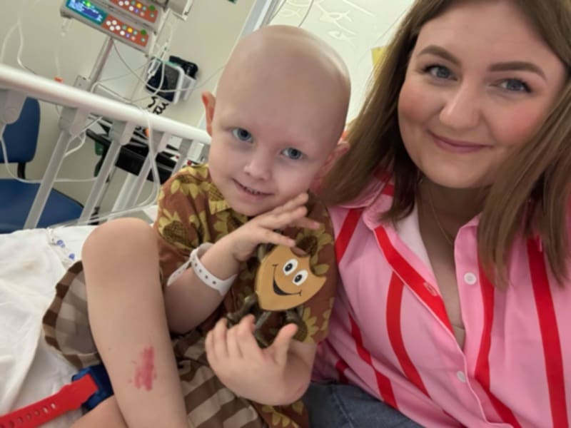 After being diagnosed with a rare soft cell cancer last October, Eden and his family have spent more than six months in hospital battling the disease.