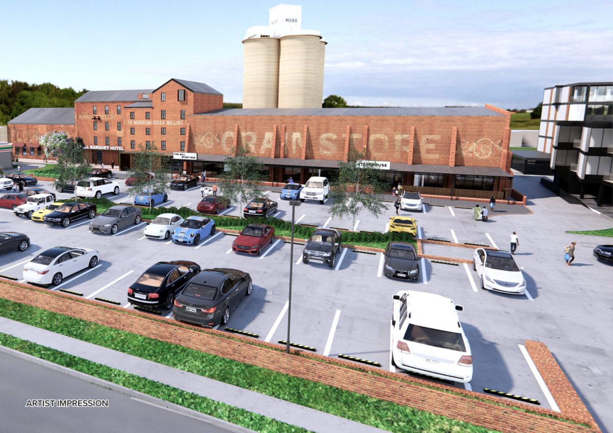Artist impression of The Mill.
