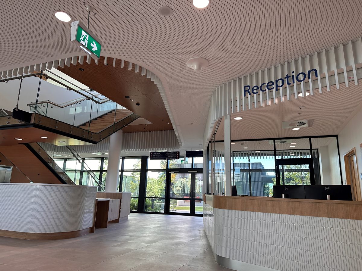 hospital reception photo