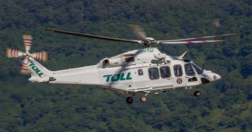 Man freed and flown to Wagga hospital after being trapped in vehicle crash on Olympic Highway
