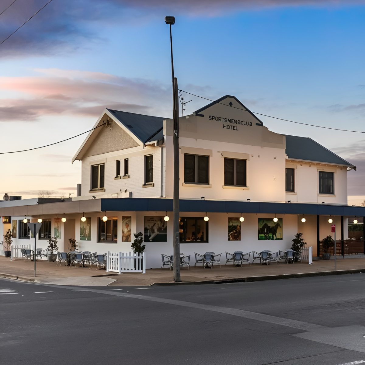 outside of pub