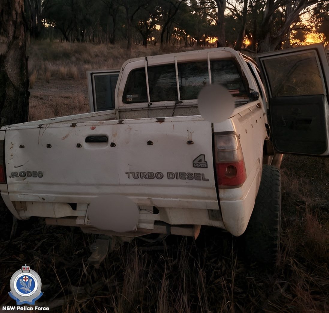 damaged ute