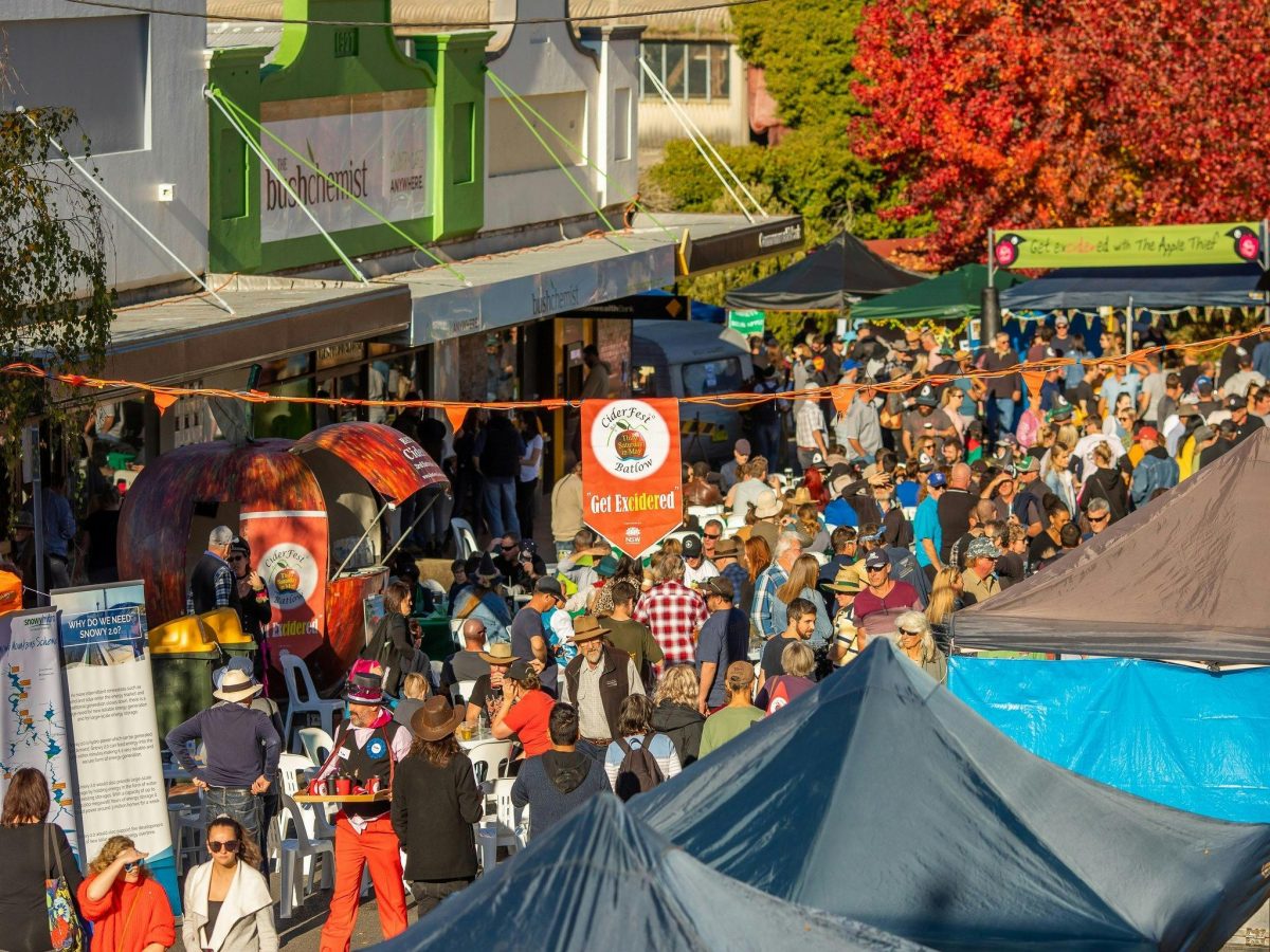 photo from the batlow ciderfest