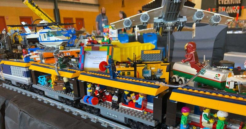 On the search for Wagga's own LEGO master: Bidgee Bricks exhibition under construction at RSL