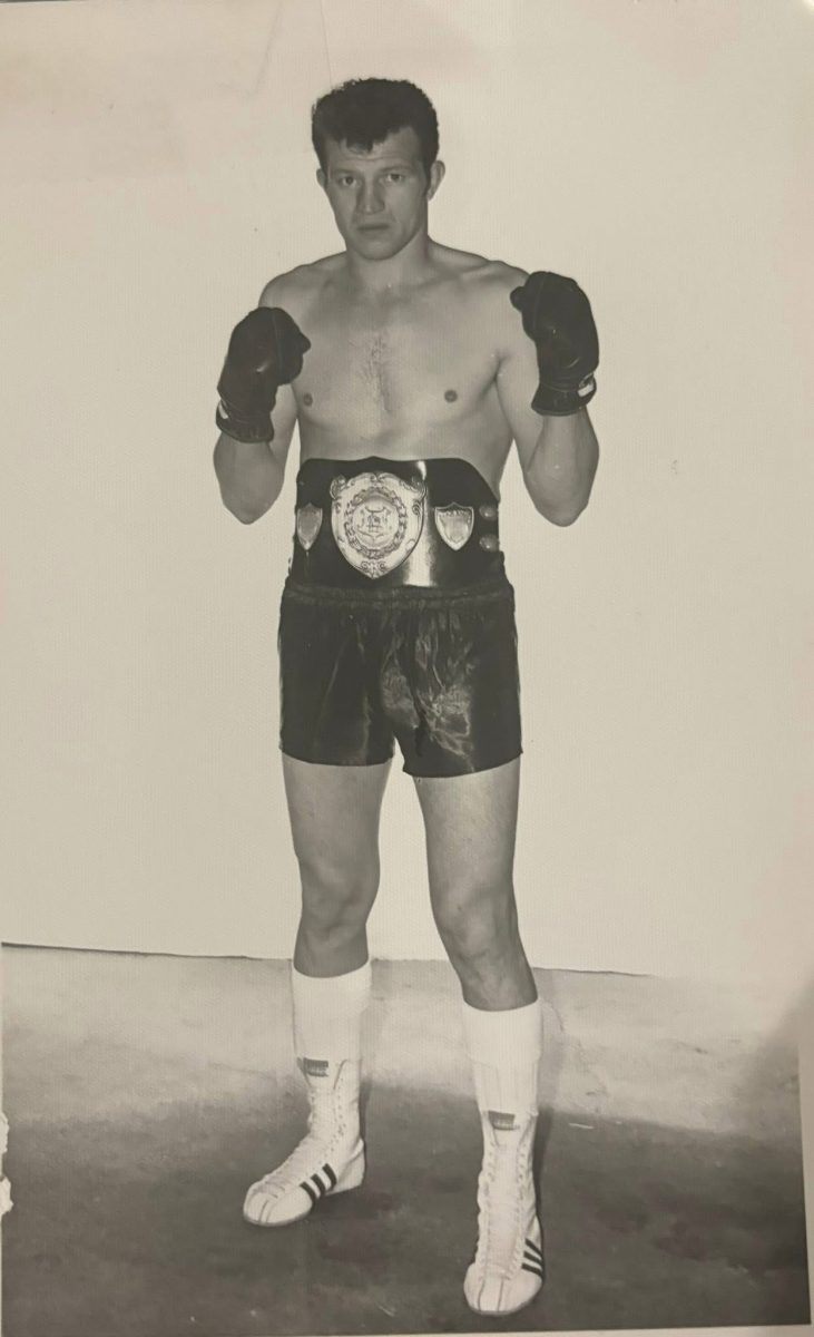 old boxing photo