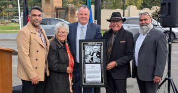 Uncle Hewitt and Auntie Dot Whyman's incredible work acknowledged with Wagga Walk of Honour induction