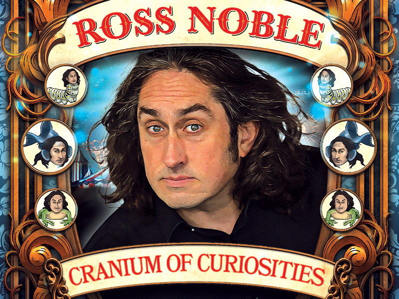 banner for the ross noble show