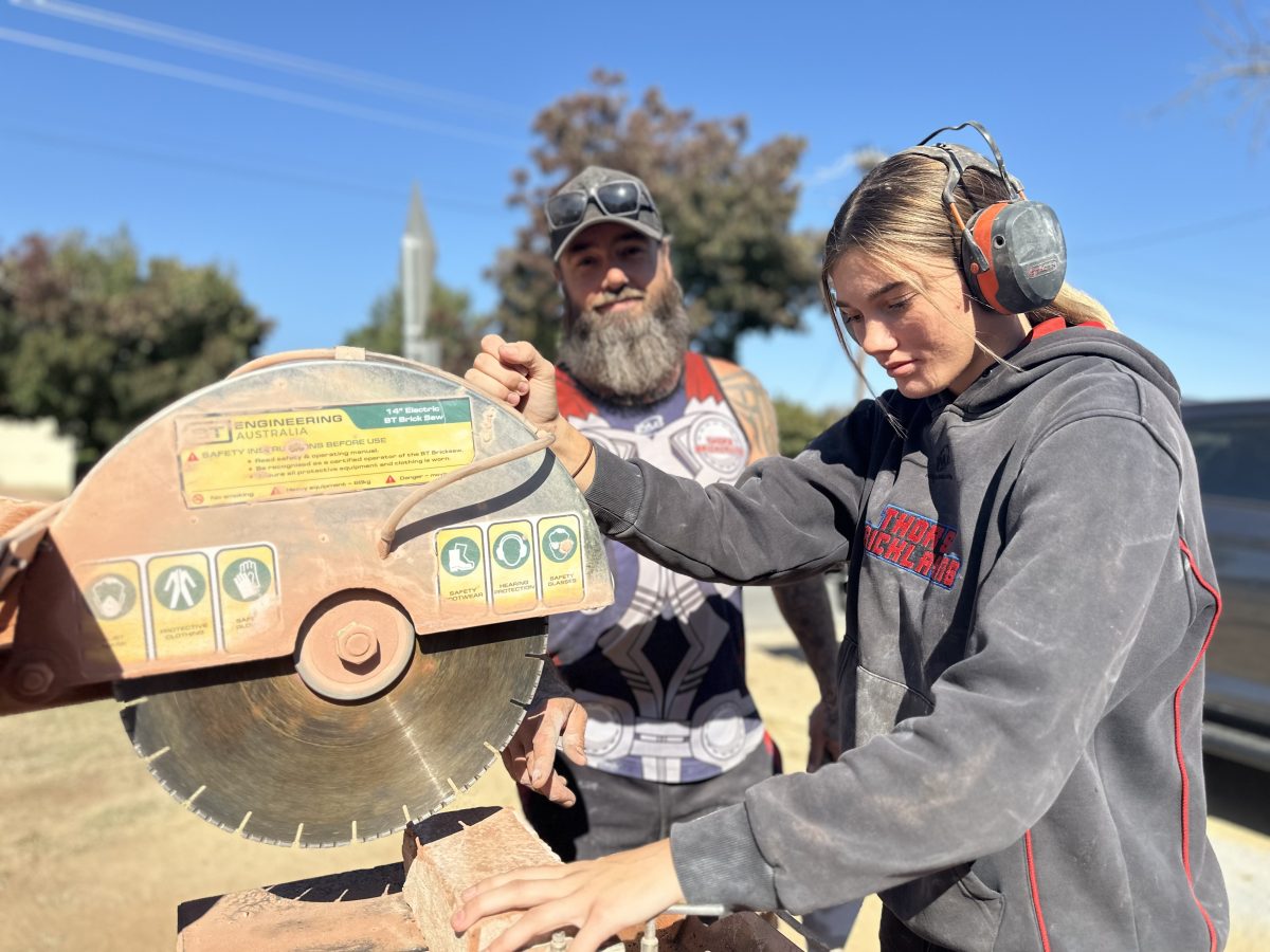 Almost three years into her apprenticeship, Sophie (along with her dad), said she has helped build more houses than she can count.