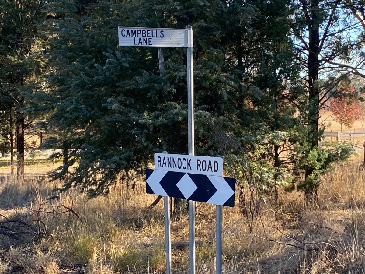 road signage