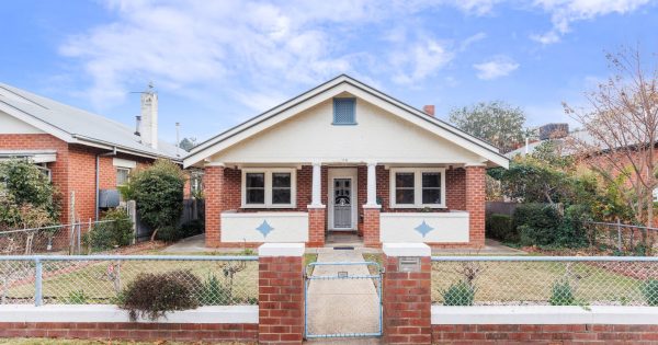 Character, space and an unbeatable location in long-held Wagga home