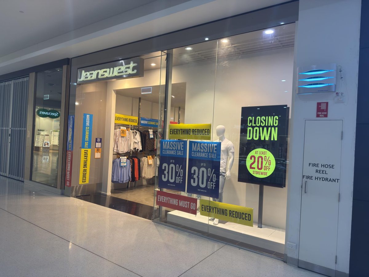 outside of Jeanswest 