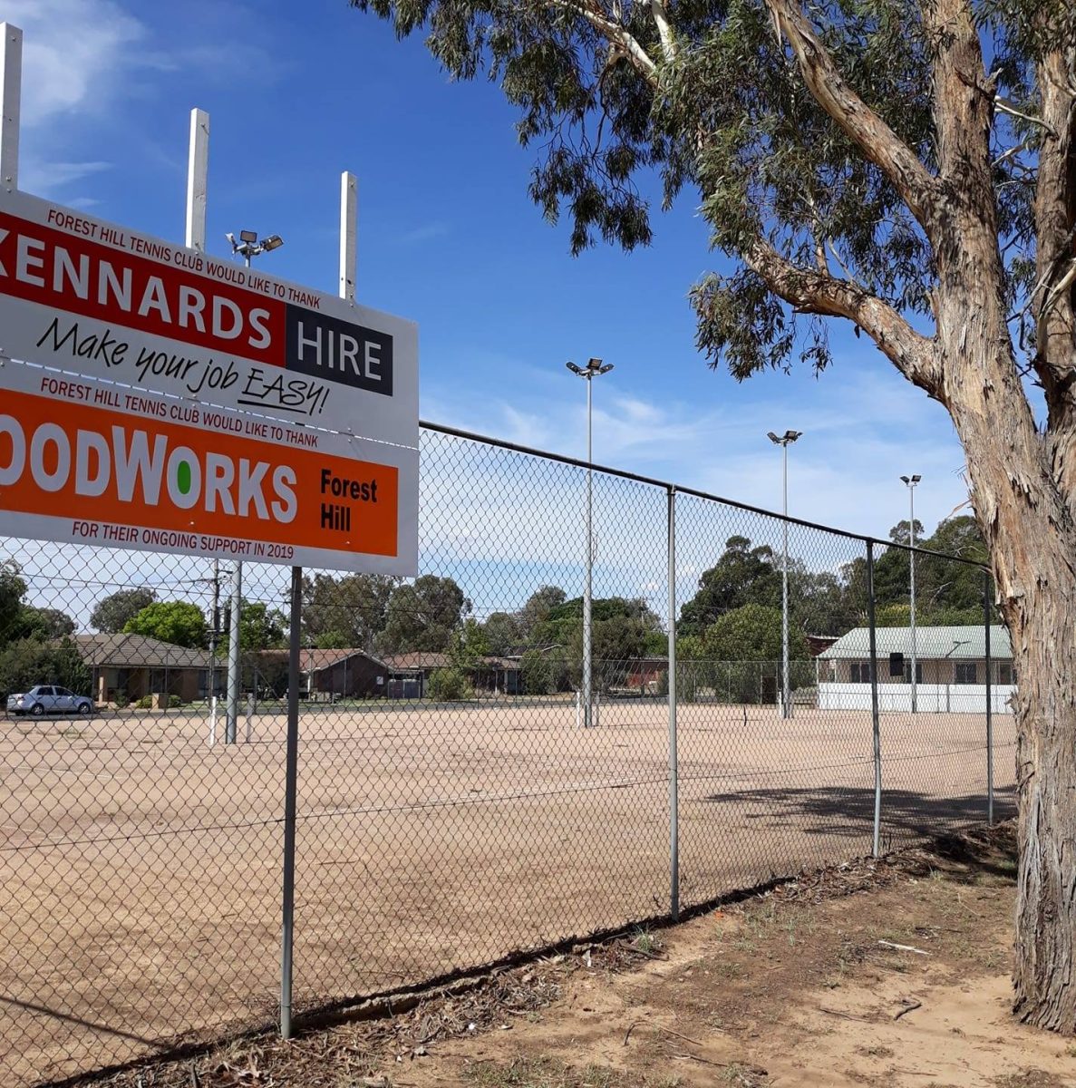 The Forest Hill tennis clubrooms were the last space the local community could meet publicly. It was demolished in 2022