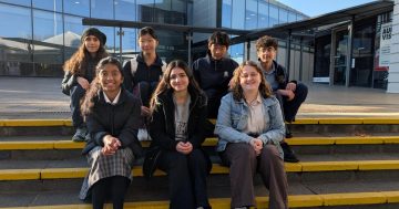 Wagga students welcome Refugee Week by flagging their multicultural pride in Baylis Street