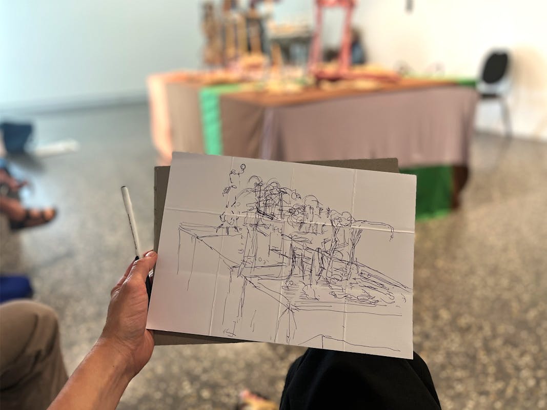 Sketch Club at MAMA