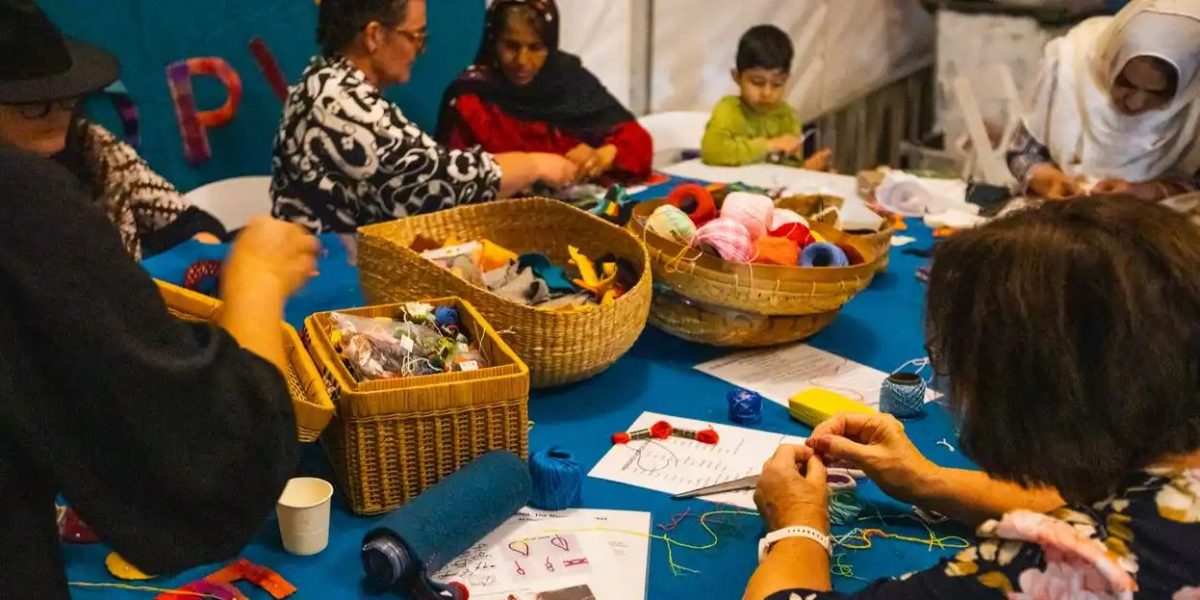 MENDING PEOPLE: CROSS-CULTURAL TEXTILE WORKSHOPS