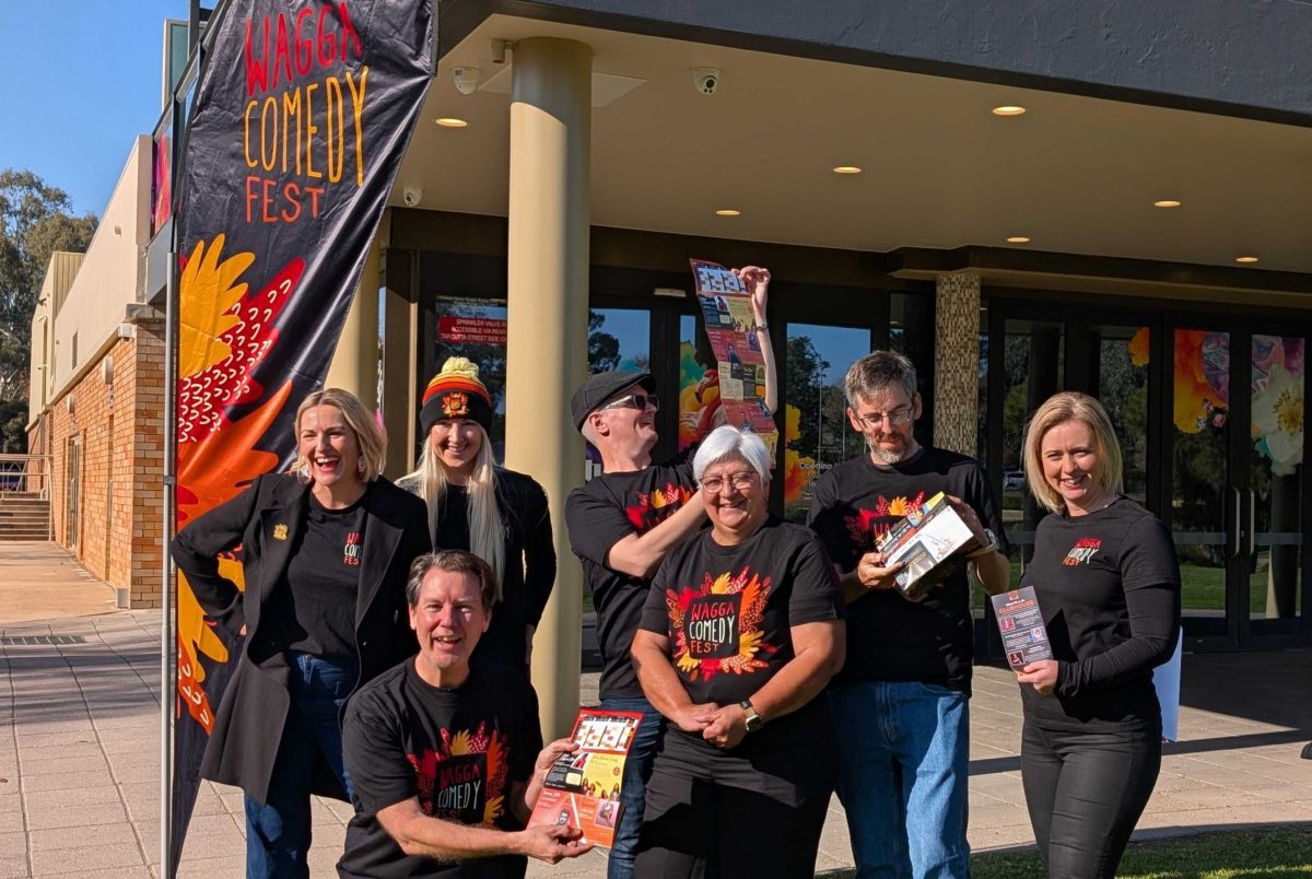 Lee Simpson, Jamie Way, Peter Casey and the team at the Civic Theatre are inviting you to enjoy a show at the Wagga Comedy Festival.
