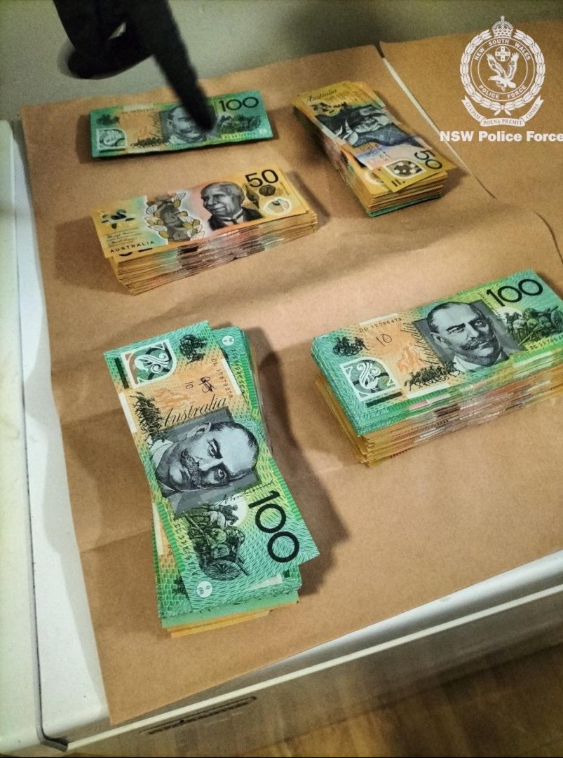 wads of cash