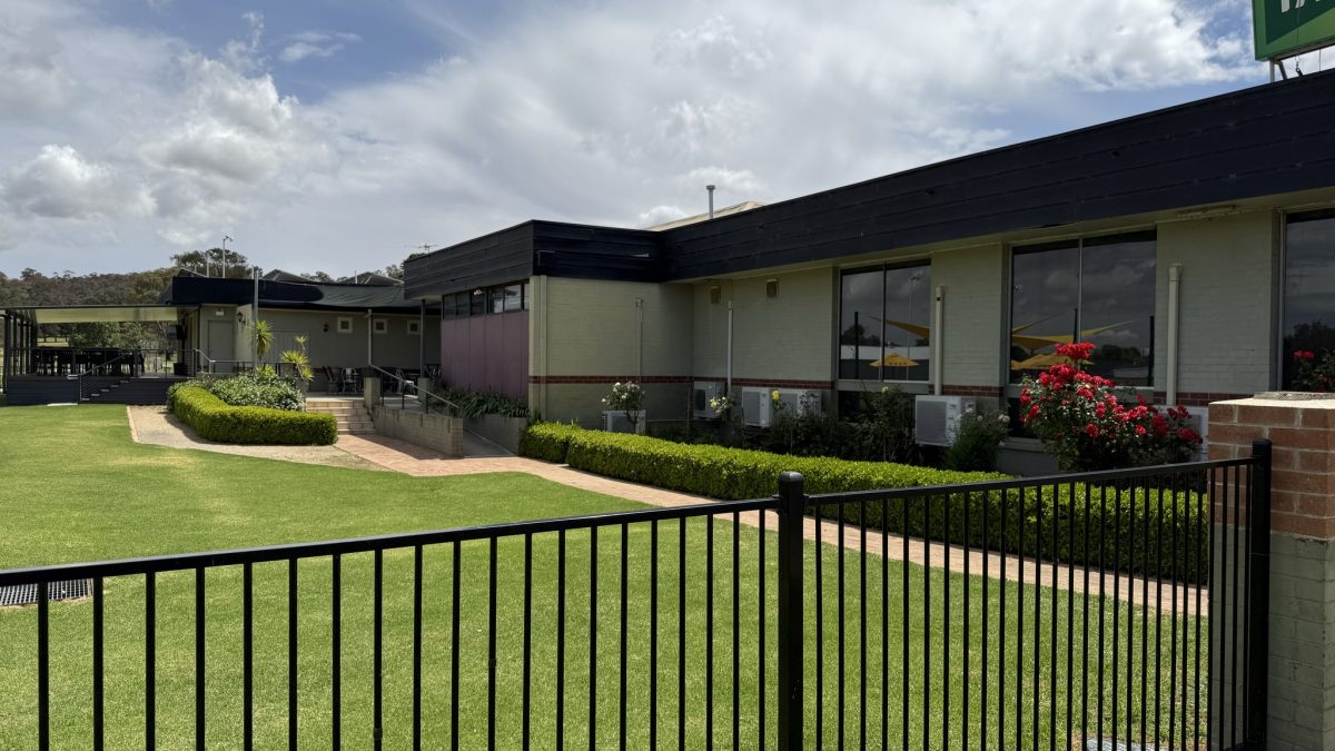 Exterior of club