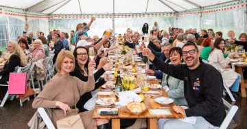 Sold-out salami festival, pasta making and live music highlight Griffith's Italian-themed week