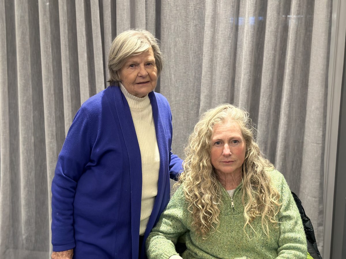 Judith Duke (left) and her daughter, Nikki (right) have owned their farm for generations.