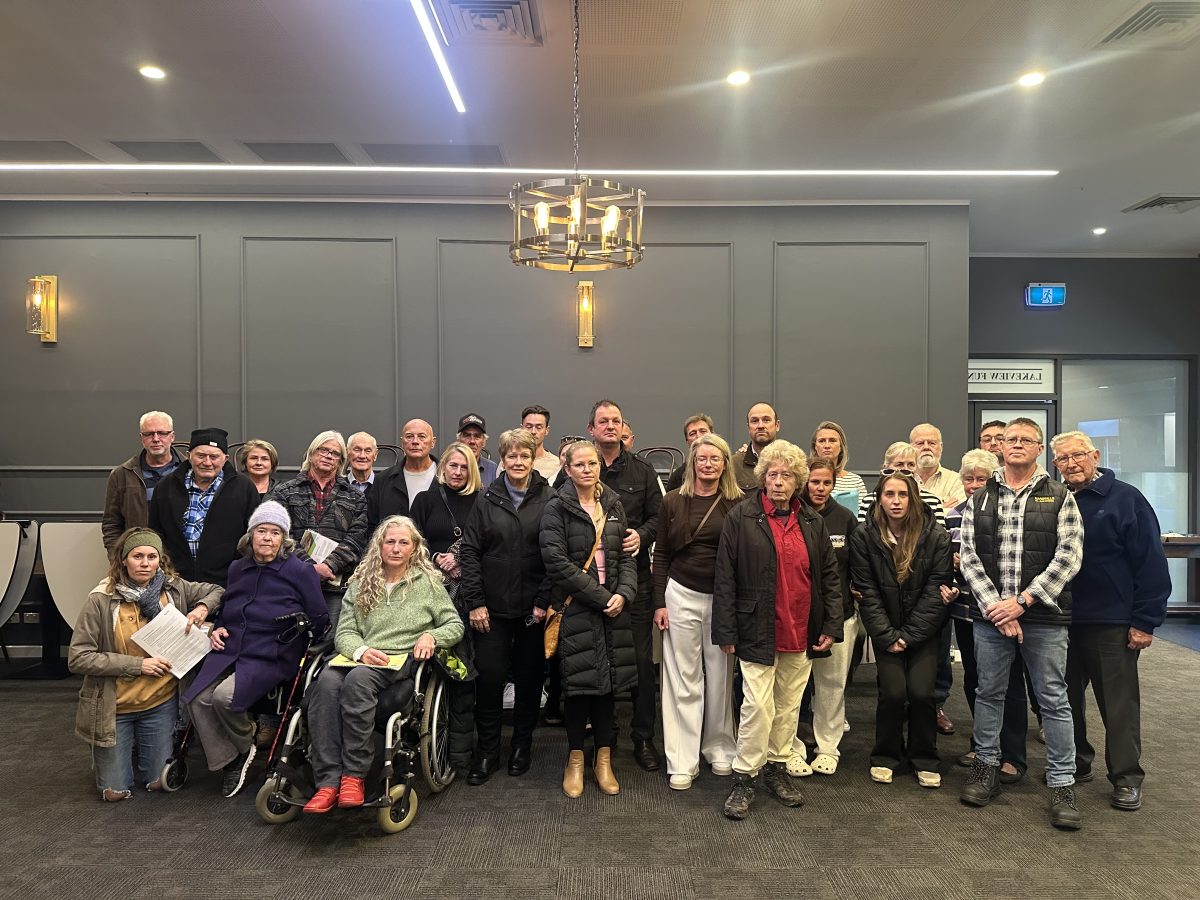 Residents were invited to two information sessions with project developers.