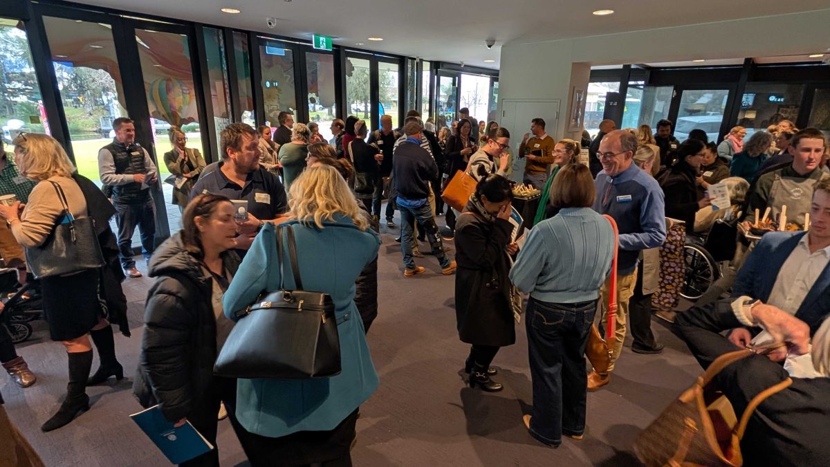 More than 140 regional health representatives attended the annual Regional Health Innovation Showcase.