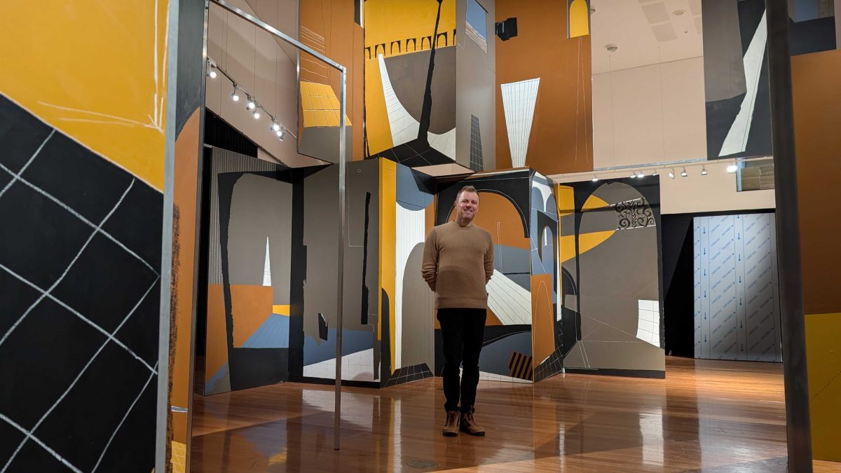 Wagga Wagga-based artist Gregory Carosi is excited for people to visit his exhibition House of Cards, opening at the Wagga Art Gallery this Saturday.